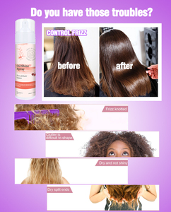 New Nourishing Shine Control Frizz Smoothing Organic Oil Hair Sheen <strong>Spray</strong> for Wigs and <strong>Braids</strong> - Product Image 5