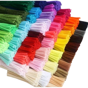 Venta de fábrica, alambre borroso, palo de vástago de chenilla, limpiador de tubos de alambre, Kit artesanal, palos borrosos, alambre de vástago de chenilla, limpiador de tubos, Kit artesanal - Product Image 2
