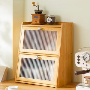 <b>Desktop</b> Storage Box, Cup Storage Display <b>Shelf</b>, Tableware Storage Cabinet - Product Image 1