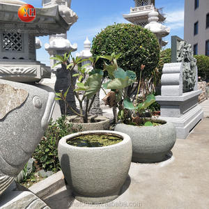 Jardín Barato Miniscape Granito <span class=keywords><strong>Piedra</strong></span> Creativo Bonsai Cuenco en forma <span class=keywords><strong>de</strong></span> Penjing Art Micro Maceta Paisaje Macetas y <span class=keywords><strong>jardineras</strong></span> - Product Image 5
