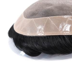 Nuovo tipo <span class=keywords><strong>uomo</strong></span> Comfort leggero Charm toupet <span class=keywords><strong>uomo</strong></span> <span class=keywords><strong>di</strong></span> qualità stabile toupet - Product Image 4