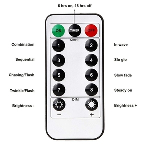 2M 20LED Fairy <strong>Lights</strong> USB 5V1A Remote Control <strong>Timer</strong> Christmas Fairy <strong>Light</strong> 8 Working Modes DIY Fairy String <strong>Light</strong> for <strong>Xmas</strong> Decor - Product Image 2