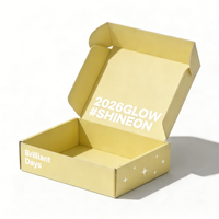 Boîtes d'emballage en carton ondulé pour l'aéronautique - Boîtes pliables portables, recyclables, écologiques, avec poignée, en matériaux recyclés