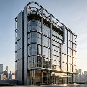 Edificio de Centro Comercial con Estructura de Acero Moderna, Prefabricado, Comercial, de Alta Resistencia, Modular, Galvanizado, Duradero, en Venta - Product Image 2