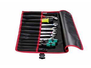 Sac de rangement pour outils multi-tailles, très vendu, garantie de qualité, 12 compartiments, étui de transport compact et pliable pour outils - Product Image 4