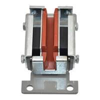 FUYIDE FYD-847R Patin de guidage de contrepoids d'ascenseur industriel, rail auxiliaire, pièces de rechange pour ascenseur, revêtement métallique en polymère de haute qualité 15x14x13CM