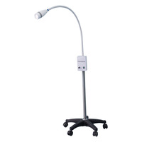 Lampe d'examen médicale mobile Mediacl, réglable en hauteur, avec LED, portable et mobile, pour clinique et hôpital