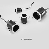 Plafonnier LED moderne en aluminium sans cadre 3 5 7 9 12W Ultra-lumineux Mini spots COB dimmables 80 GU10 Indice de protection IP44