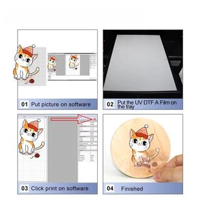 Imprimante UV haute vitesse directe usine, intelligente et populaire, format A3, meilleur prix, jet d'encre pour étiquettes métalliques - Product Image 5
