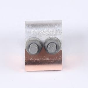 Penjepit Konektor Bimetalik Tembaga dan Aluminium JBTL 2 Baut, Penjepit Alur Paralel untuk Pemasangan Listrik, Pemasok Pabrik - Product Image 5