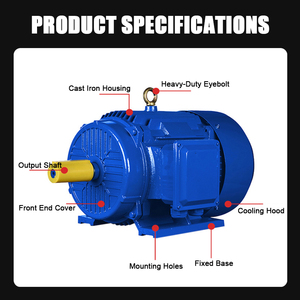 Low Power Consumption High Efficiency Asynchronous <b>Motor</b> for Machinery Industry SOP-YE3-112M-2 YE3 Ultra-high Efficienc - Product Image 5