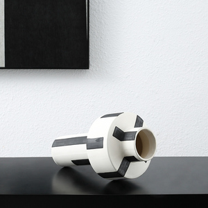 Jarrón de <span class=keywords><strong>flores</strong></span> hecho a mano para habitación, decoración minimalista de Bar Vertical, botella alta para sala de estar, <span class=keywords><strong>Jarron</strong></span> - Product Image 4