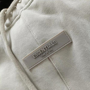 Pantaloncini Sportivi Casual Estivi da Uomo FOG Fear of God 1977, Marchio <span class=keywords><strong>di</strong></span> Moda Americano, in Tela Lavorata a Maglia a Doppia Linea con Coulisse Digitale - Product Image 2