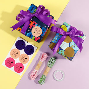 Wholesale 80g <b>Birthday</b> Children Party Tissue 43*300cm Gift Luxury Custom Packaging <b>Wrapping</b> <b>Paper</b> Roll - Product Image 5
