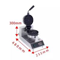 Gaufriers professionnels pour gaufres belges, machine à gaufres belges, fer à gaufres professionnel intelligent numérique antiadhésif en acier inoxydable