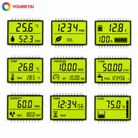 Affichage LCD segmenté personnalisé pour compteur de vitesse de moto, compteur kilométrique de vélo électrique, tableau de bord, LCD monochrome TN HTN VA