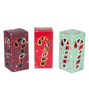 OEM/ODM Bulk Peppermint Candy Canes <strong>Sweets</strong> Colorful Fruity Hard Candy Lollipop in Custom <strong>Gift</strong> <strong>Box</strong> for Christmas Decoration - Product Image 1