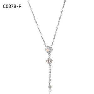 สร้อยคอแฟชั่น C0378 สำหรับผู้หญิง เครื่องประดับคุณภาพสูง - Product Image 1
