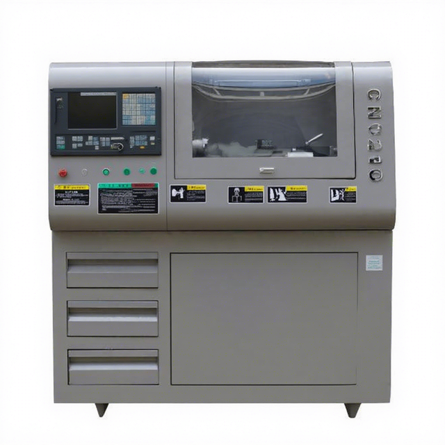 Portable Small Lathe Machine Drehbank CNC210 Mini CNC Lathe for Hobby and School Education