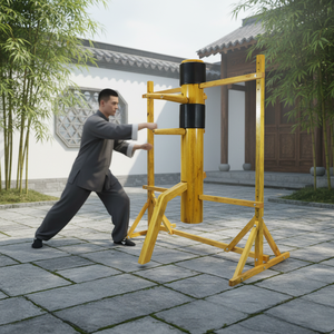 Vendita all'Ingrosso di Manichini in Legno di Pino per Kung Fu GLEE, Prodotto Artigianale dello Zhejiang - Product Image 1