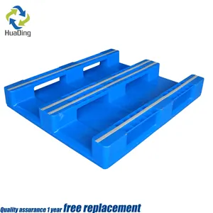 Stock Plastic Pallets Discount HOT SALE Cheap Recycled 1 Way Plastic Industry Pallet Blue Or Any Other Requested Color Recyclable Single Faced 6T