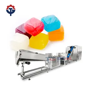 Machine à bonbons durs à sucettes de grande capacité de grande qualité machine à fabriquer des bonbons durs à remplissage central