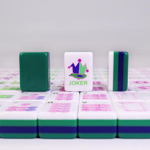 160 Fichas Personalizadas de Mahjong Americano, Juego de Mesa con Grabado, Piezas de Mahjong de Primavera - Product Image 5