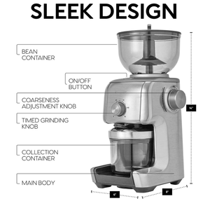 Presse à <span class=keywords><strong>café</strong></span> en plastique, <span class=keywords><strong>percolateur</strong></span> Burr, 16 positions, broyer, <span class=keywords><strong>pour</strong></span> livraison express - Product Image 5