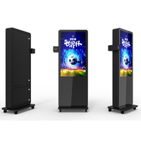 Panneau d'affichage vidéo pouces totem extérieur 55 écran tactile publicité