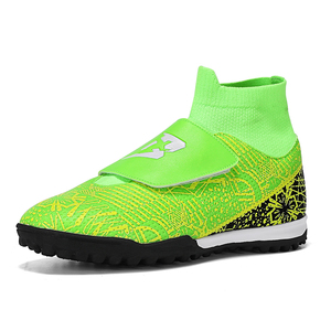 Zapatos de Fútbol para Niños de Alta Calidad, Botas de Fútbol Transpirables con Diseño de Suela con Tacos, para Jóvenes Aficionados al Deporte, <span class=keywords><strong>Futsal</strong></span> - Product Image 1