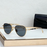 Lunettes de soleil pour hommes MAY KPMX-Y-Z138 57-16-145 de qualité supérieure, lunettes de soleil de créateur pour femmes, style punk classique, luxe, acétate, UV400