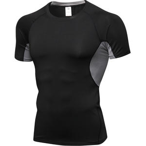 Camiseta Deportiva de Manga Corta para Hombre, de Secado Rápido, Transpirable, Elástica y Ajustada, para Deportes, Running, Entrenamiento, Absorbe el Sudor - Product Image 2