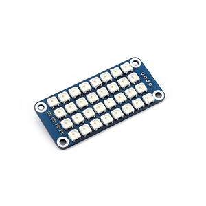 Placa de Expansión LED RGB a Todo Color para <span class=keywords><strong>Raspberry</strong></span> <span class=keywords><strong>Pi</strong></span> 4B/3B, Controlador de Luces LED WS2812B, Placa de Desarrollo con Interfaz USB/Tipo-C, Compatible con Linux - Product Image 3
