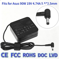 Adaptateur secteur AC DC de haute qualité pour ASUS VG32AQL X550D, cordon de chargeur 90W 19V 4.74A, remplacement pour moniteur d'ordinateur portable