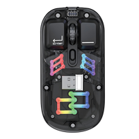 Souris de jeu optique pour droitiers Microsoft, design sans fil RGB personnalisé avec couleurs personnalisables, souris de jeu haute précision
