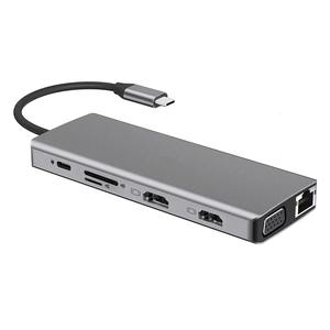 Hub USB Type C 12 en 1 compatible avec VGA 4K, station d'accueil USB C, adaptateur Type C 12 en 1 pour ordinateur portable - Product Image 2