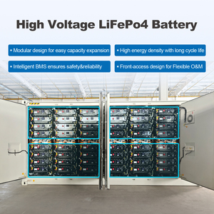 태양광 발전소 5MWh 10MWh 완벽한 태양광 시스템 컨테이너 배터리 에너지 저장 시스템 ESS 에너지 관리 시스템 - Product Image 4