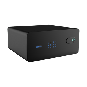 2025 Mới Mạnh Mẽ Thép Ngăn Kéo Ngân Hàng Nhà Văn Phòng Kỹ Thuật Số Mật Khẩu Vân Tay Kết Hợp Khóa LED Ánh Sáng Màn Hình Tiền Gửi Két An Toàn Hộp - Product Image 3