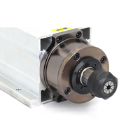 Moteur de broche CNC Wavetop-auto 1,5 kW 2,2 kW 3 kW refroidi par air ER20 ER25 18000 tr/min 24000 tr/min pour routeur CNC GDF46-18Z/24Z