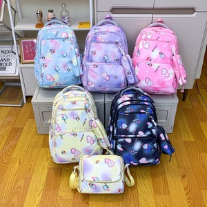 Innovative Lightweight Wear-resistant Cute Cartoon Pattern School Bag Students <b>Backpack</b> Set Primary Students Bookbag Set - Product Image 1