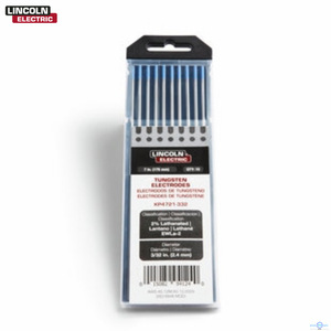 Electrodo de tungsteno Lincoln Electric de 2.4 mm con cerio para soldadura TIG - Product Image 2