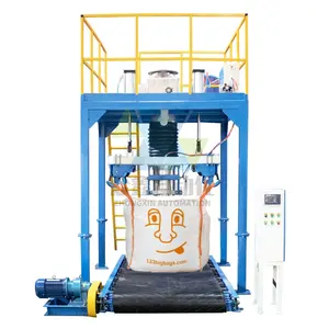 Hot Popular Powder Professional Manufacturer 500KG-1Ton Jumbo Bag Grain Salt Granule Food Packing Machine