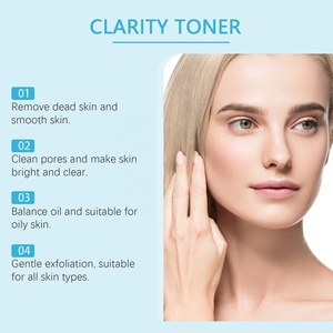 Oem nhãn hiệu riêng chăm sóc da axit lactic salicylic axit Centella asiatica tẩy tế bào chết kiểm soát dầu giữ ẩm mặt Toner - Product Image 3
