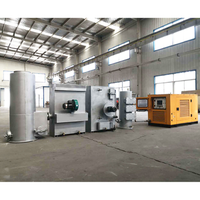 Moteur de gazéification de biomasse de petite taille, PLC, production d'électricité à partir de gaz de synthèse, machines de production d'électricité, haute sécurité, poêle à bois génératrice de puissance