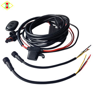 280W LED Luz auxiliar Control remoto Arnés de cableado Aislamiento de PVC para 2 luces PT1.5 Kit de ensamblaje de cables - Product Image 3
