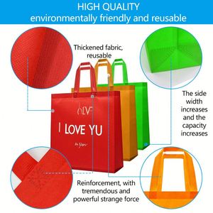 Bolsas de Compra Reutilizables Personalizadas al por Mayor de Alta Calidad para Promociones de Empresas y Publicidad Comercial en Supermercados - Product Image 2