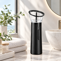 Kit de nettoyage d'oreilles électrique rétractable, 4 modes de pression, étanche IPX6, rechargeable par USB, pour les voyages et la maison