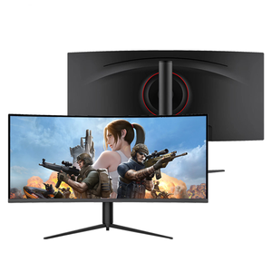 Qihui-<span class=keywords><strong>Monitor</strong></span> Led para videojuegos, pantalla de ordenador de 34 pulgadas, 2k, 4k, 144hz, 165Hz, barra de luz Rgb, monitores de pantalla curva/plana para videojuegos - Product Image 5