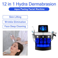 Hydrogène oxygéné, dermabrasion faciale, soin de la peau du visage, élimination des points noirs, machine faciale à jet d'oxygène Hydra