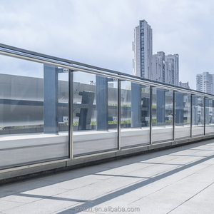 รั้วกระจกนิรภัยแบบหนาพิเศษ โครงสร้างแข็งแรง ทันสมัย สำหรับระเบียง <span class=keywords><strong>บันได</strong></span> วิลล่า <span class=keywords><strong>ฉาก</strong></span><span class=keywords><strong>กั้น</strong></span>เพื่อความปลอดภัยในพื้นที่สาธารณะ - Product Image 6